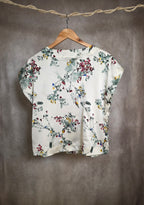 Camicia stampa floreale