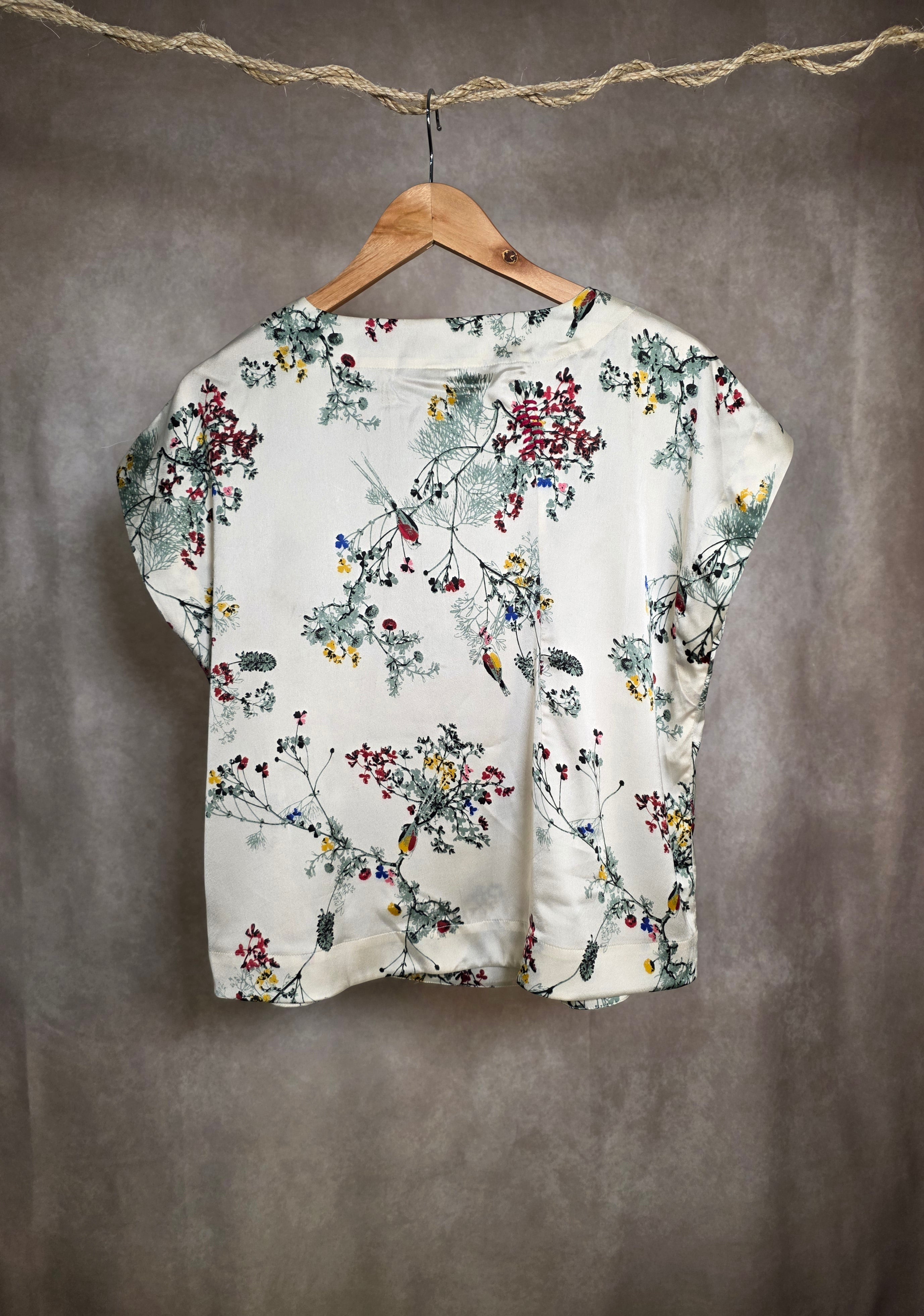 Camicia stampa floreale