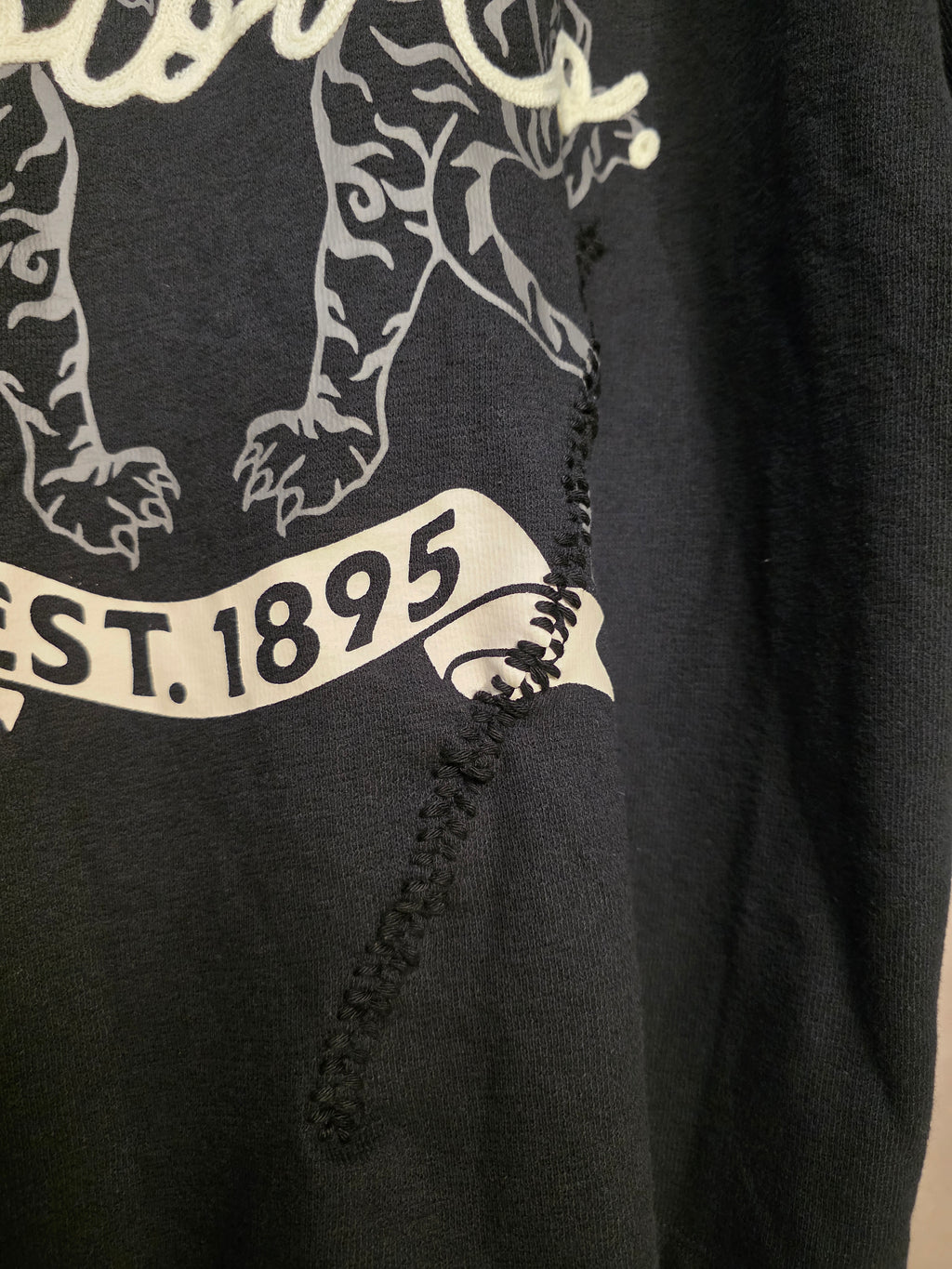 T-shirt nera relaxed fit