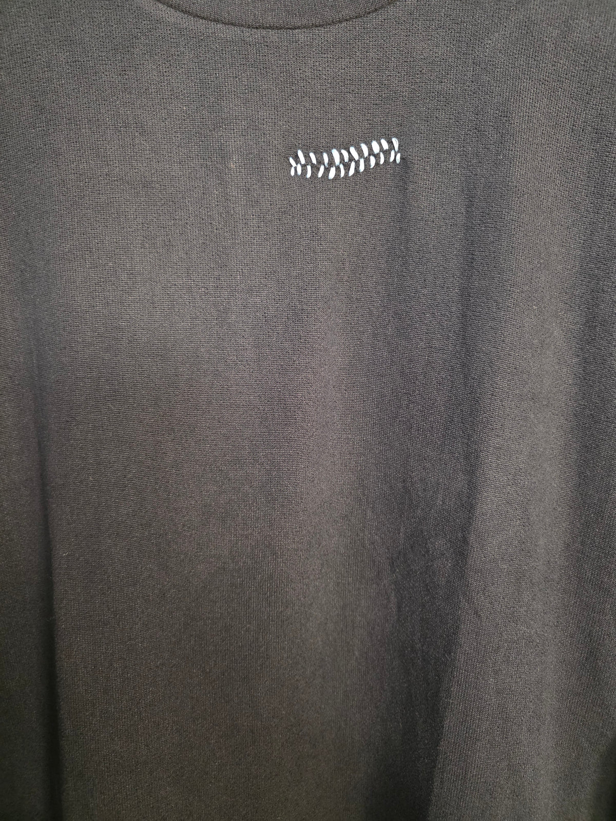 Magliietta in maglia fine blu navy