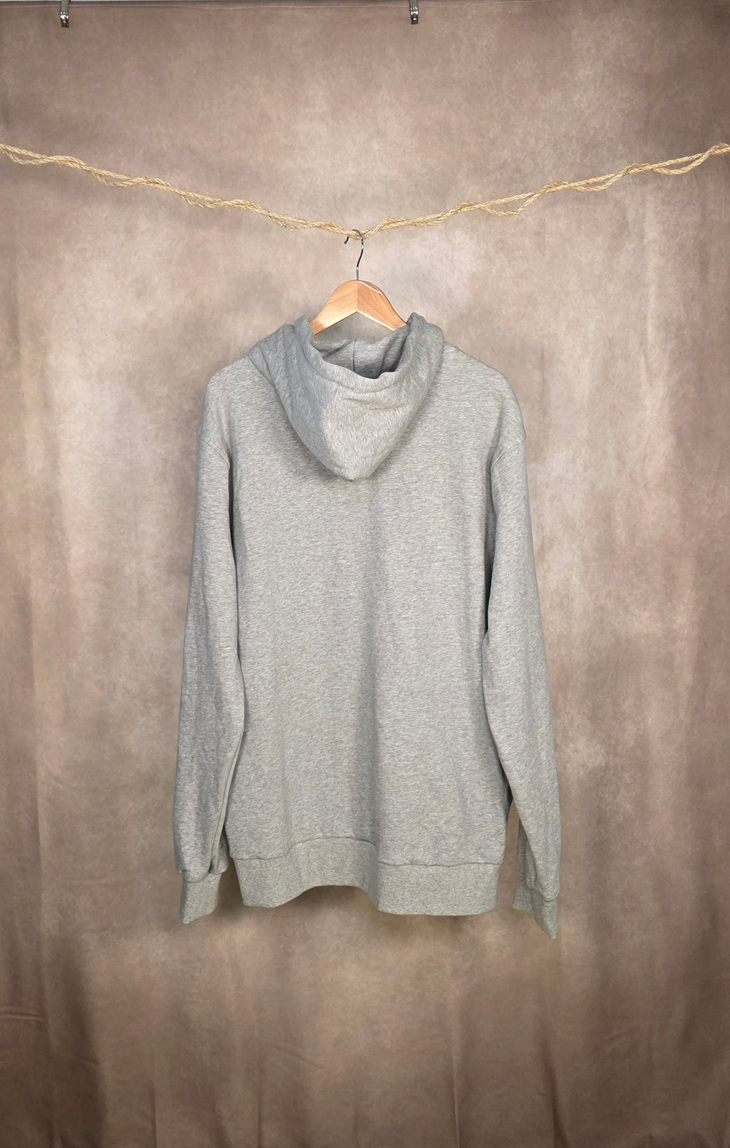 Felpa con zip e cappuccio in cotone
