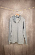 Felpa con zip e cappuccio in cotone