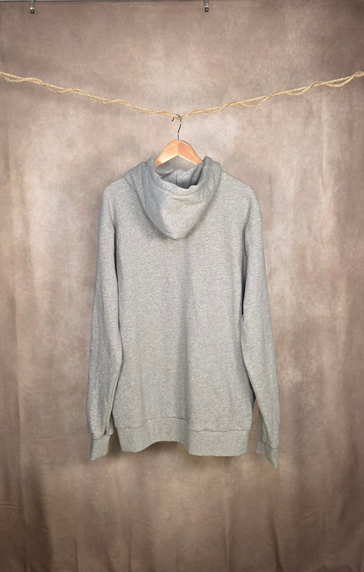 Felpa con zip e cappuccio in cotone