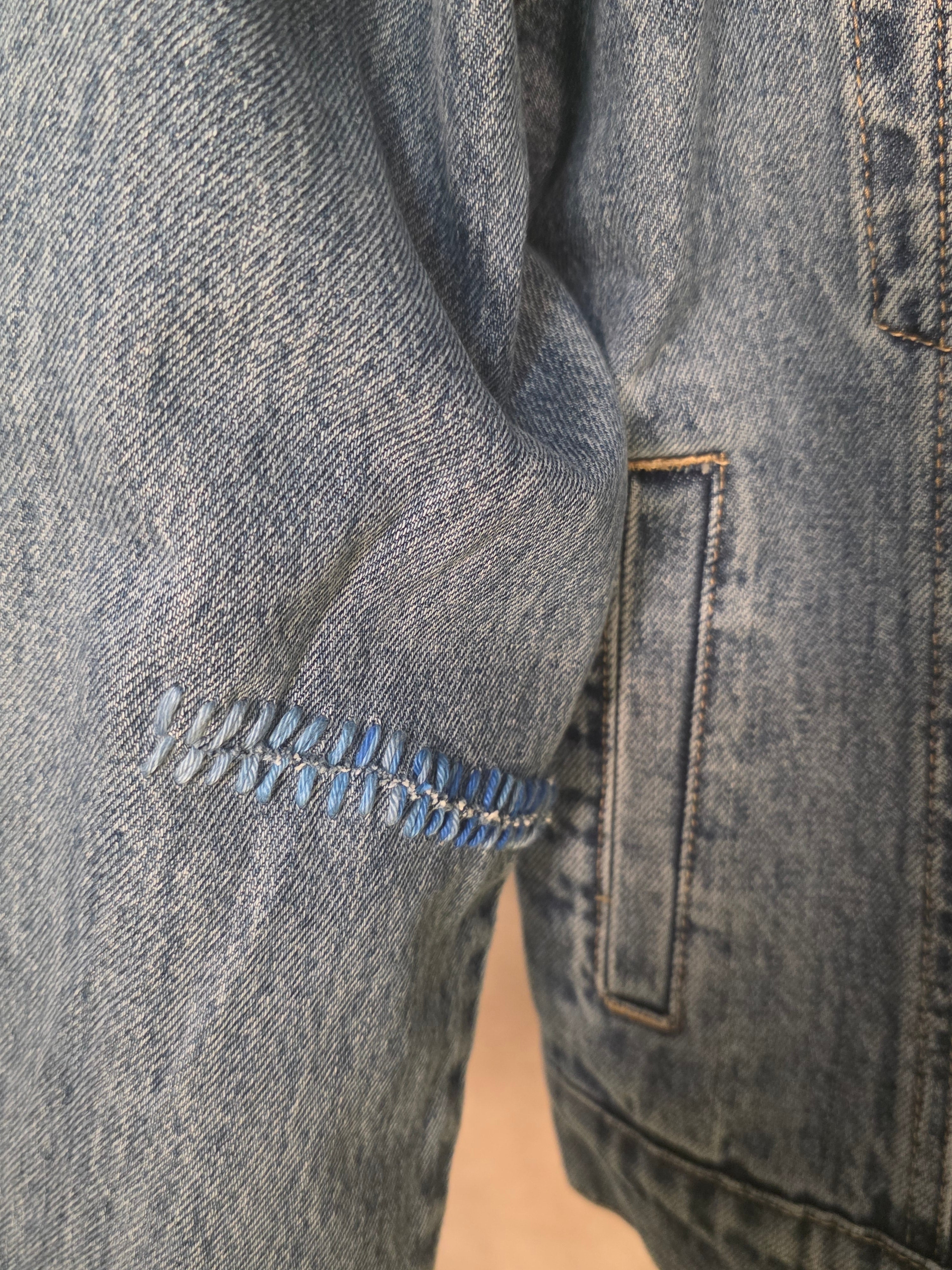Giacca in denim di cotone