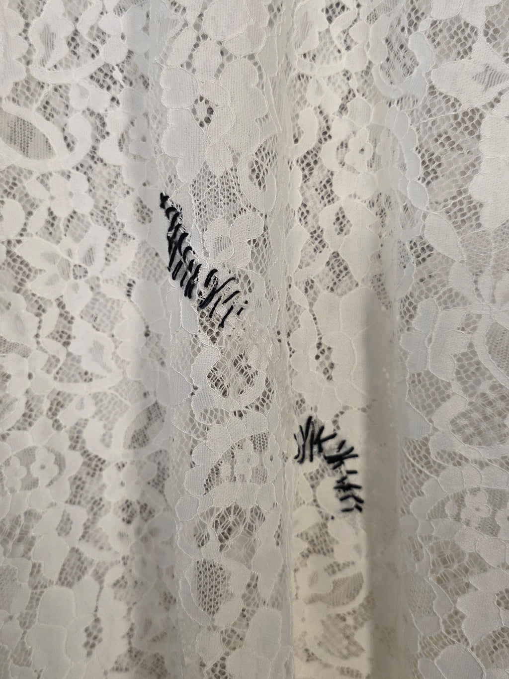 T-Shirt in pizzo