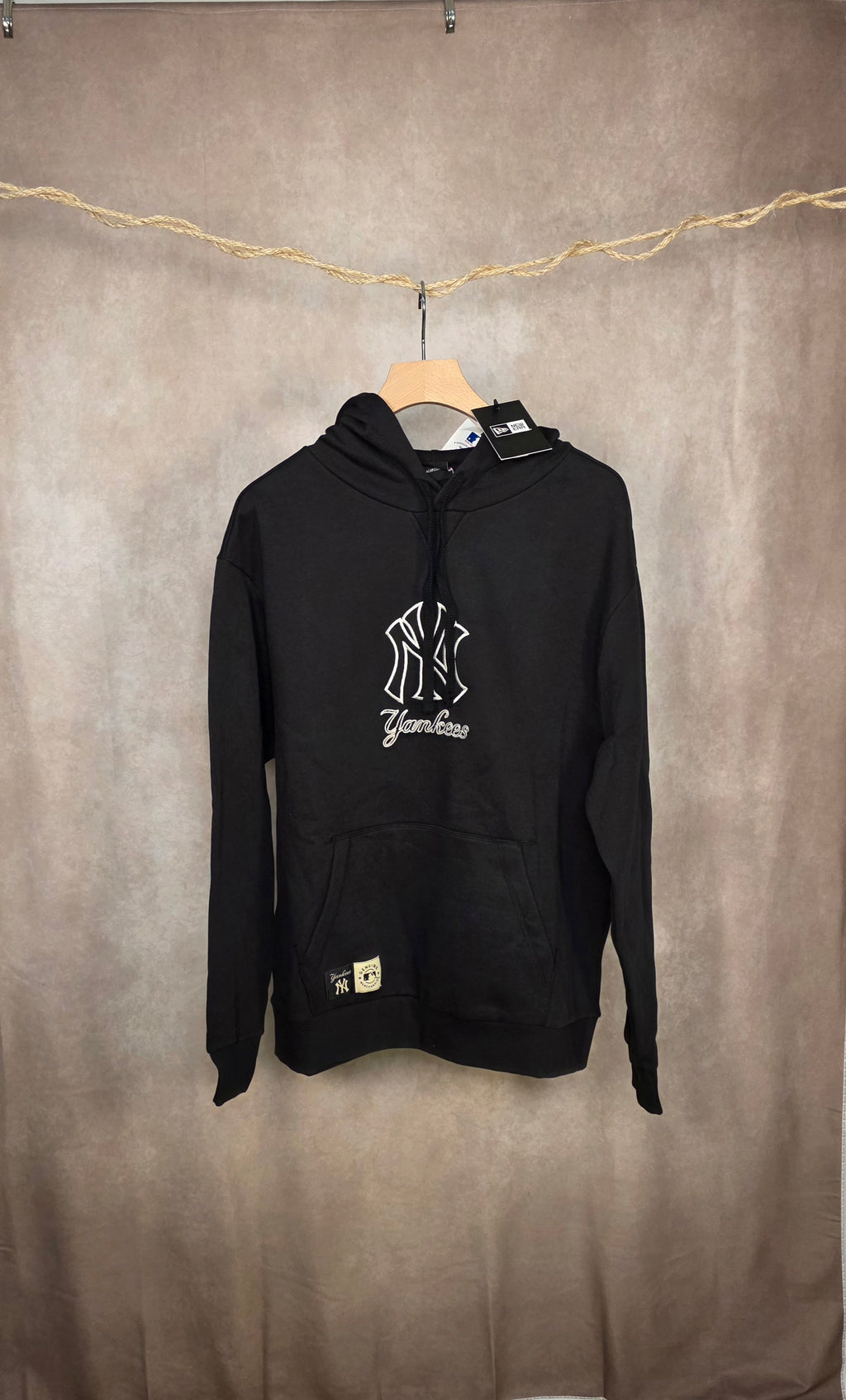 Felpa oversize New Era con logo