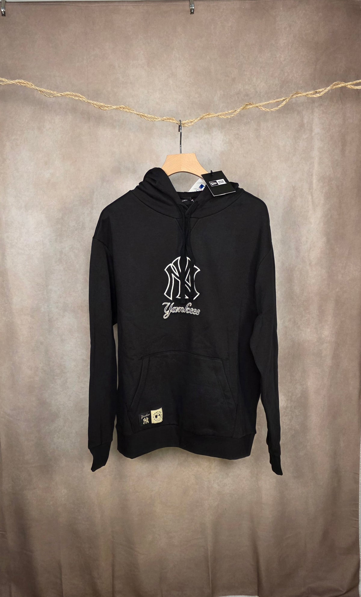 Felpa oversize New Era con logo