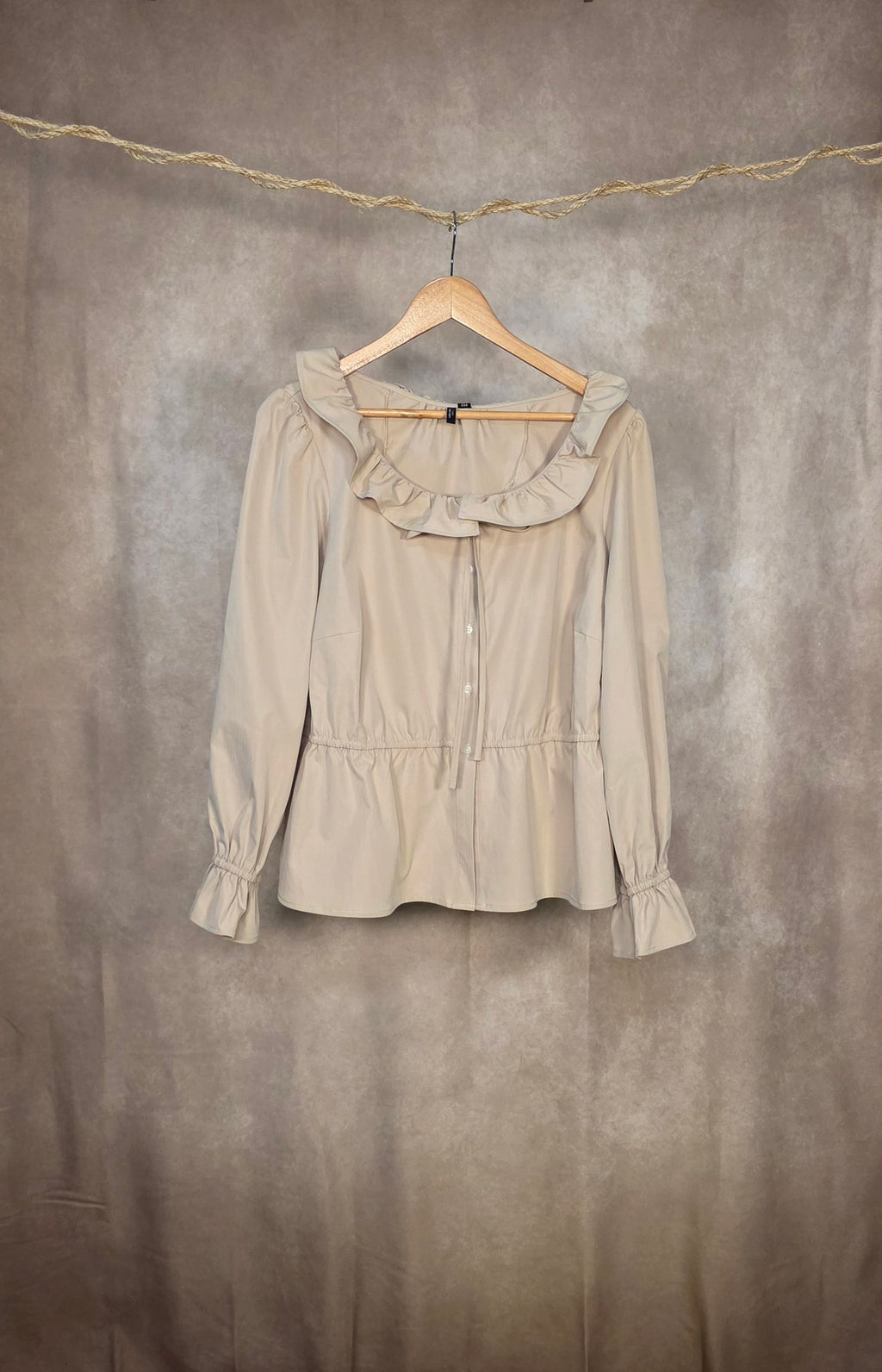 Camicia con volant