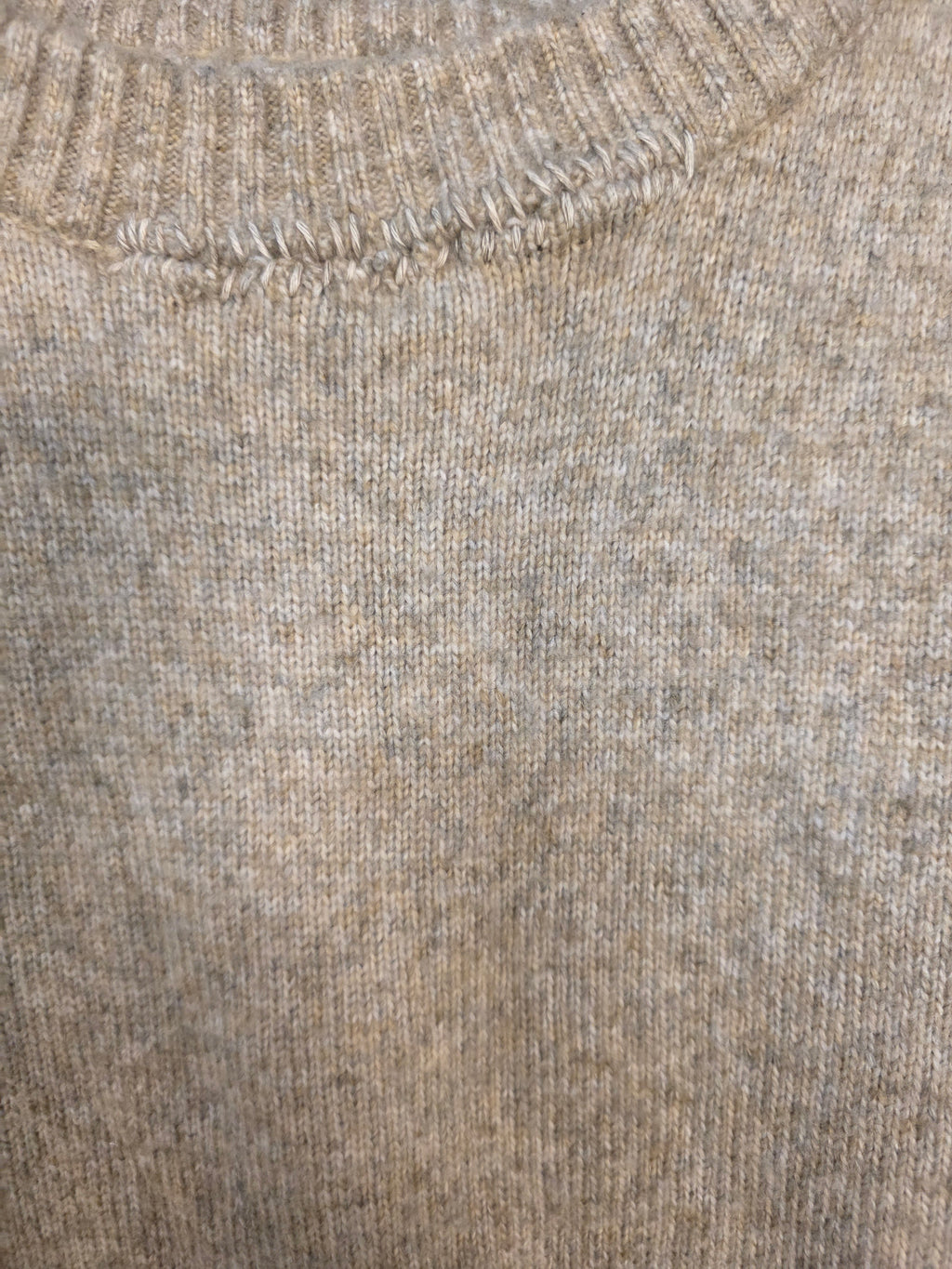 Maglione cozy knit beige