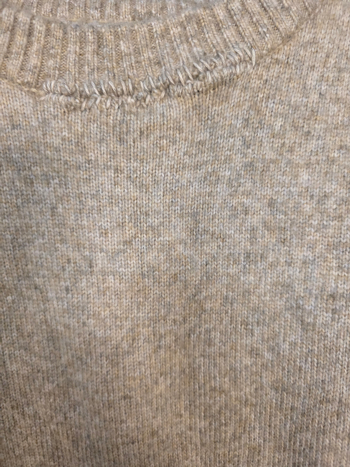 Maglione cozy knit beige