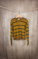 Maglia a righe sfumate