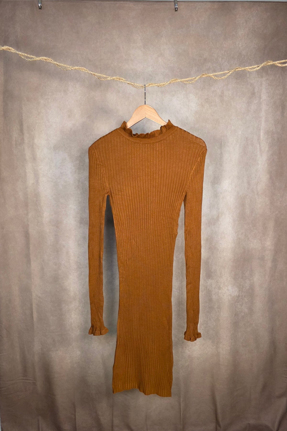 Abito mini in maglione