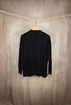 Cardigan in maglia aperto sul davanti