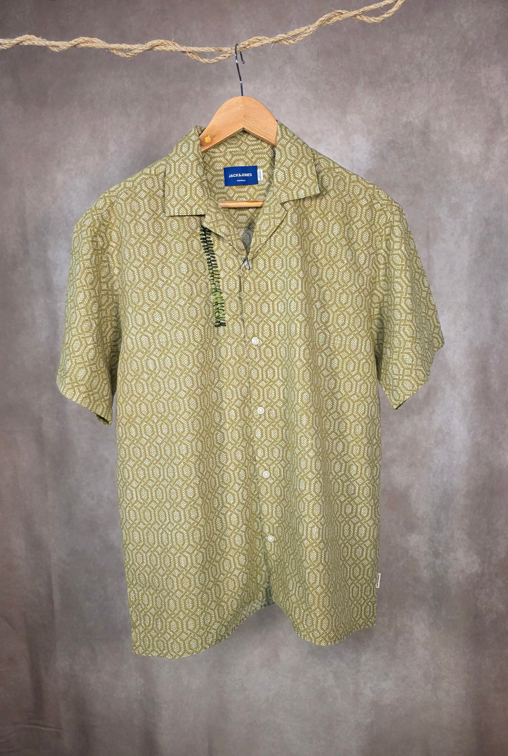 Camicia a stampa geometrica