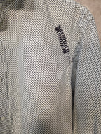 Camicia a maniche lunghe con stampa geometrica