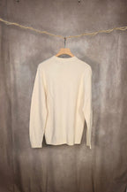 Maglia girocollo in cotone organico