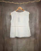 Camicia in pizzo traforato