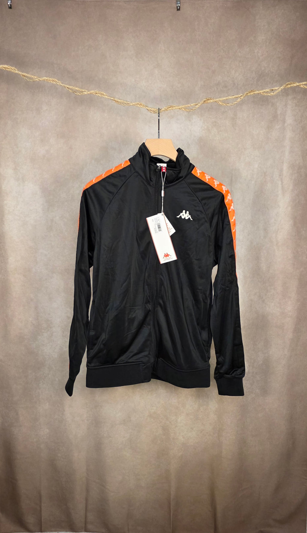 Felpa con zip slim fit Kappa