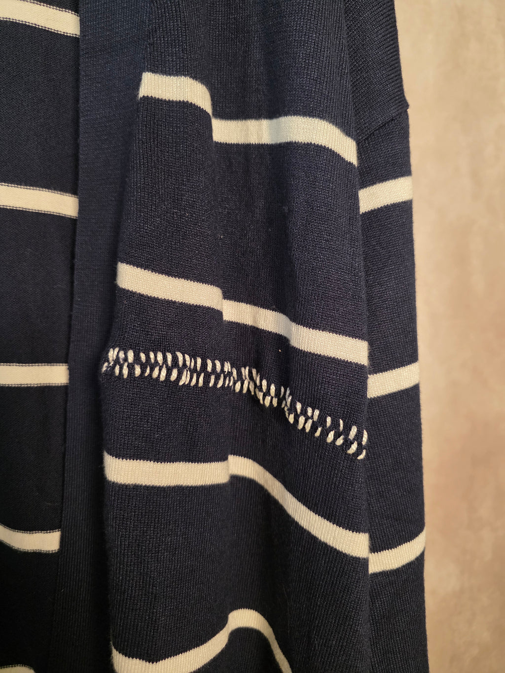 Cardigan aperto in maglia fine