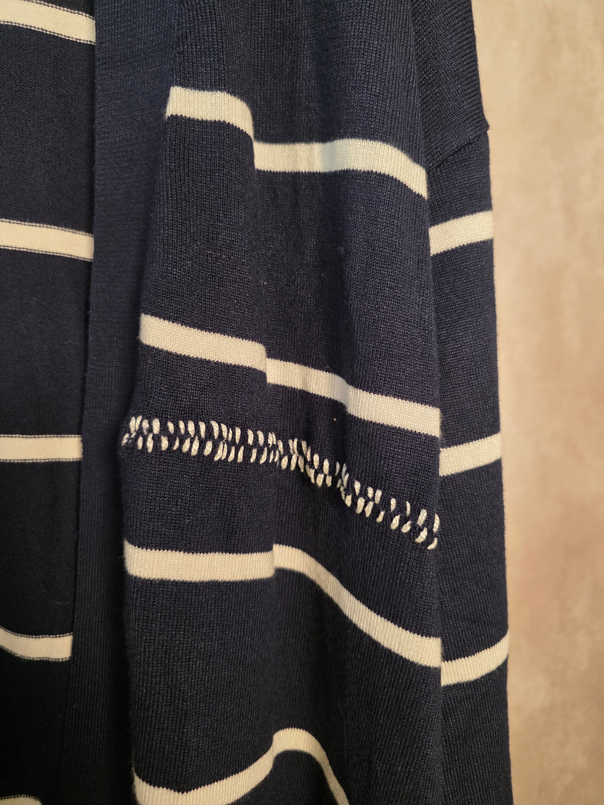 Cardigan aperto in maglia fine