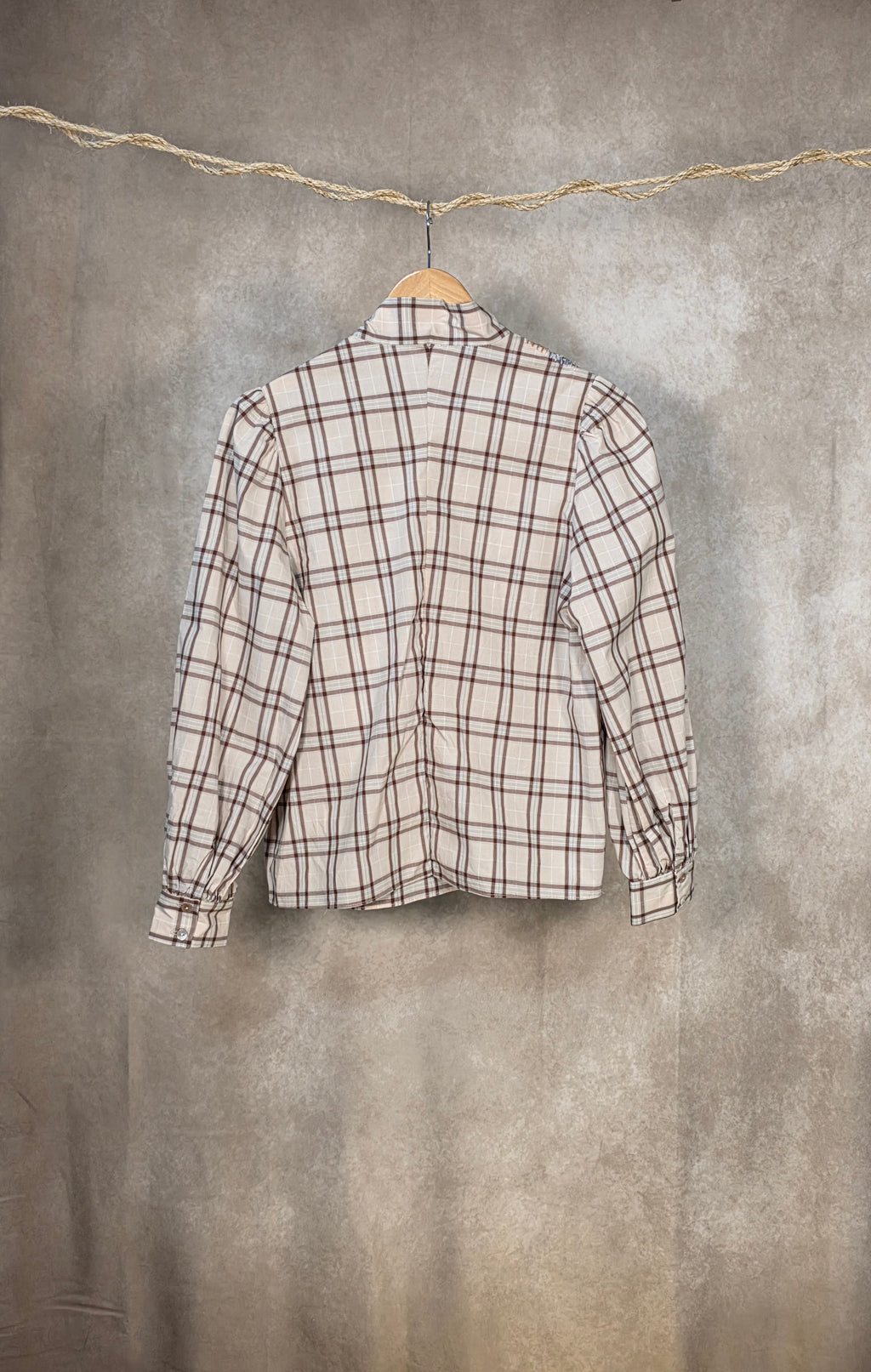 Camicia a quadri in cotone