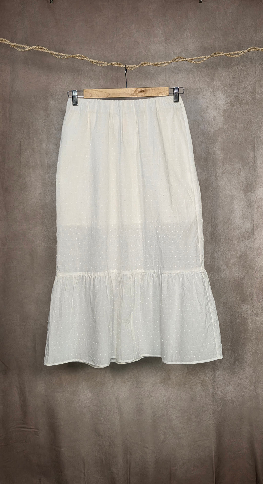 Gonna maxi in cotone