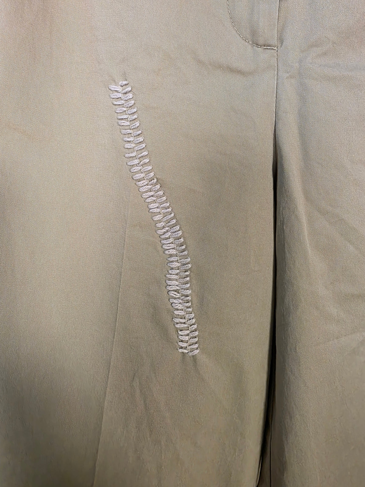Pantaloni ampi in cotone