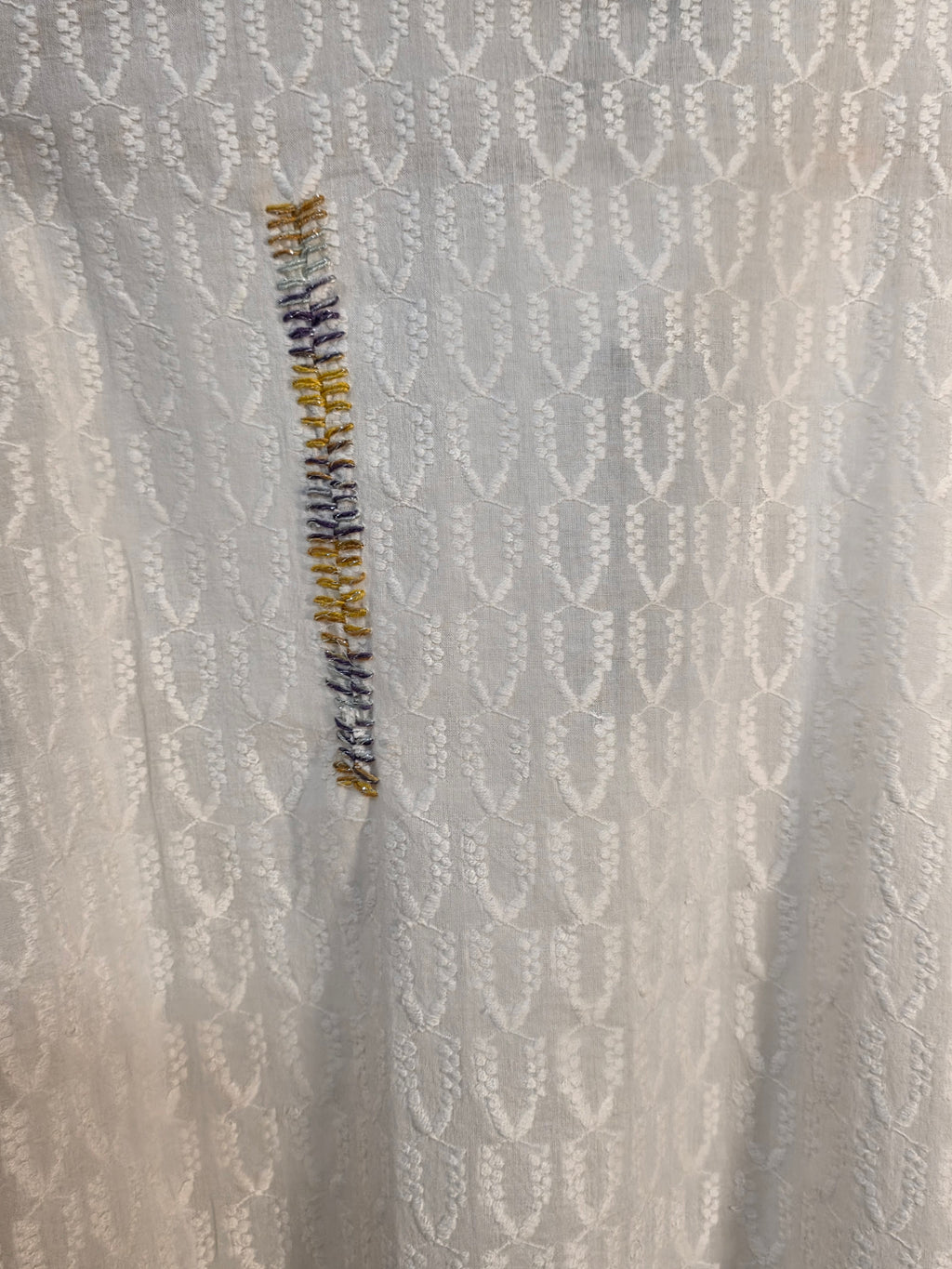 Camicia a maniche lunghe avorio