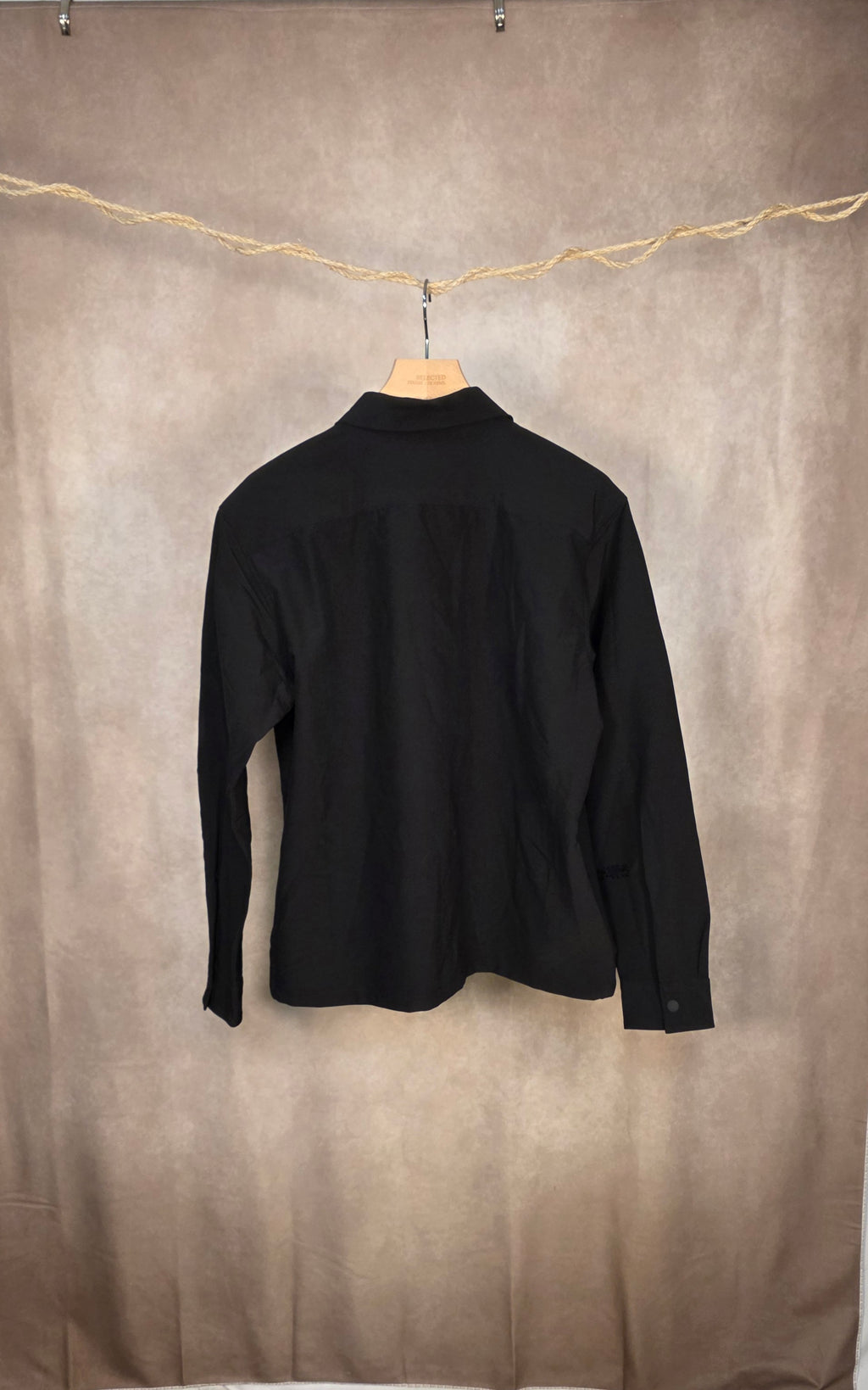 Giacca relaxed fit con zip leggera