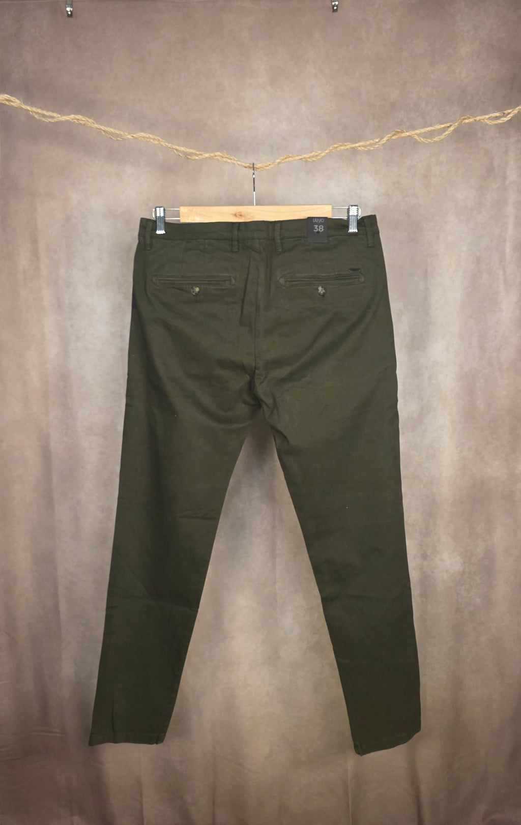 Pantaloni chino verde oliva di Liu Jo