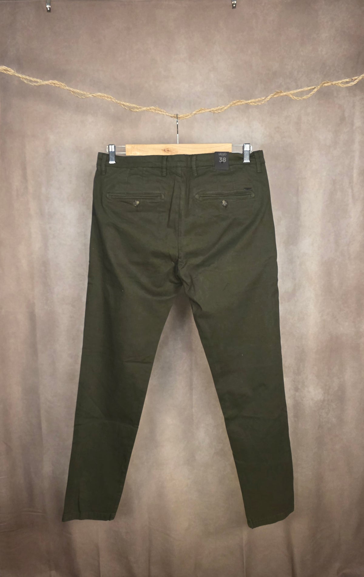 Pantaloni chino verde oliva di Liu Jo