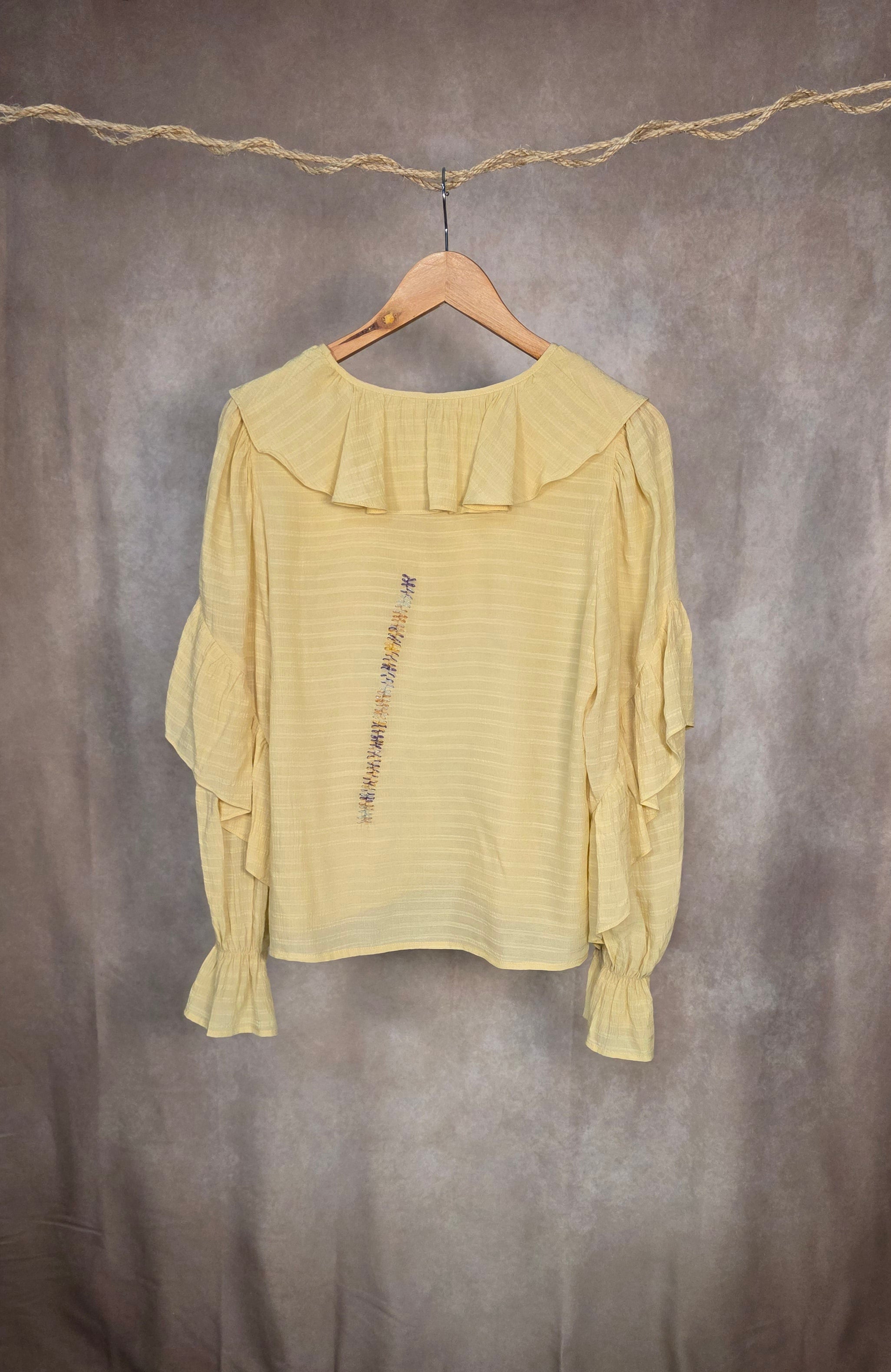 Camicia con volant