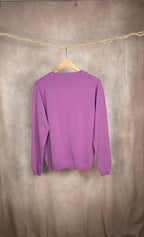 Maglia girocollo lilla di SUN68