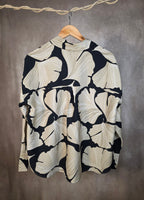 Camicia fantasia a maniche lunghe