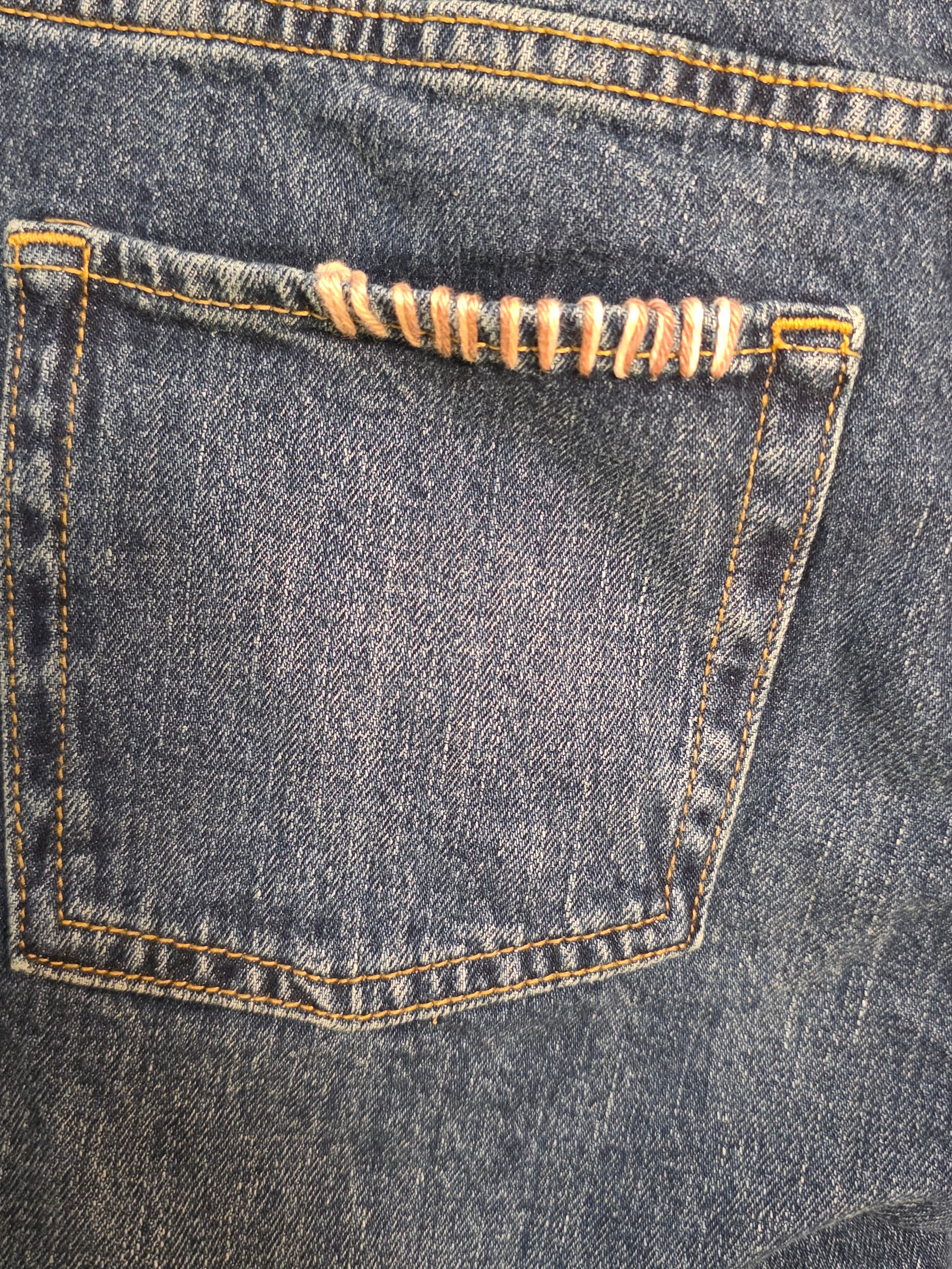 Jeans flared leg
