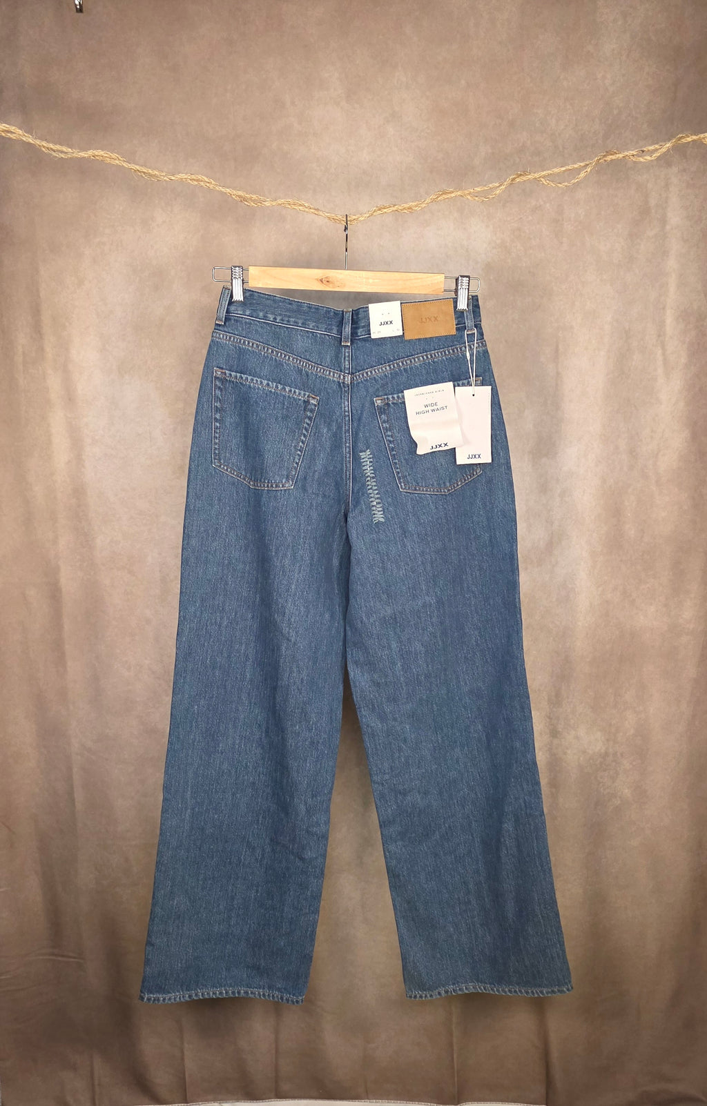 Jeans wide high waist