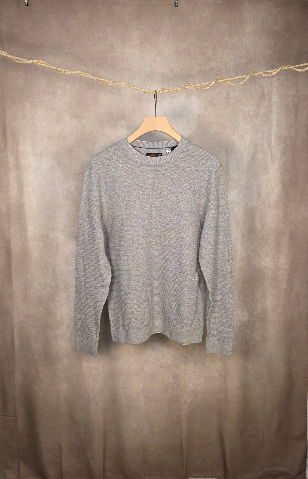 Maglia girocollo in cotone organico