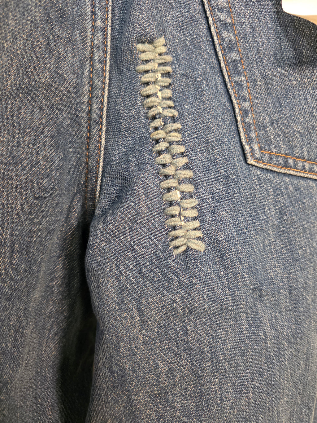 Jeans wide high waist
