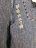 Jeans wide high waist