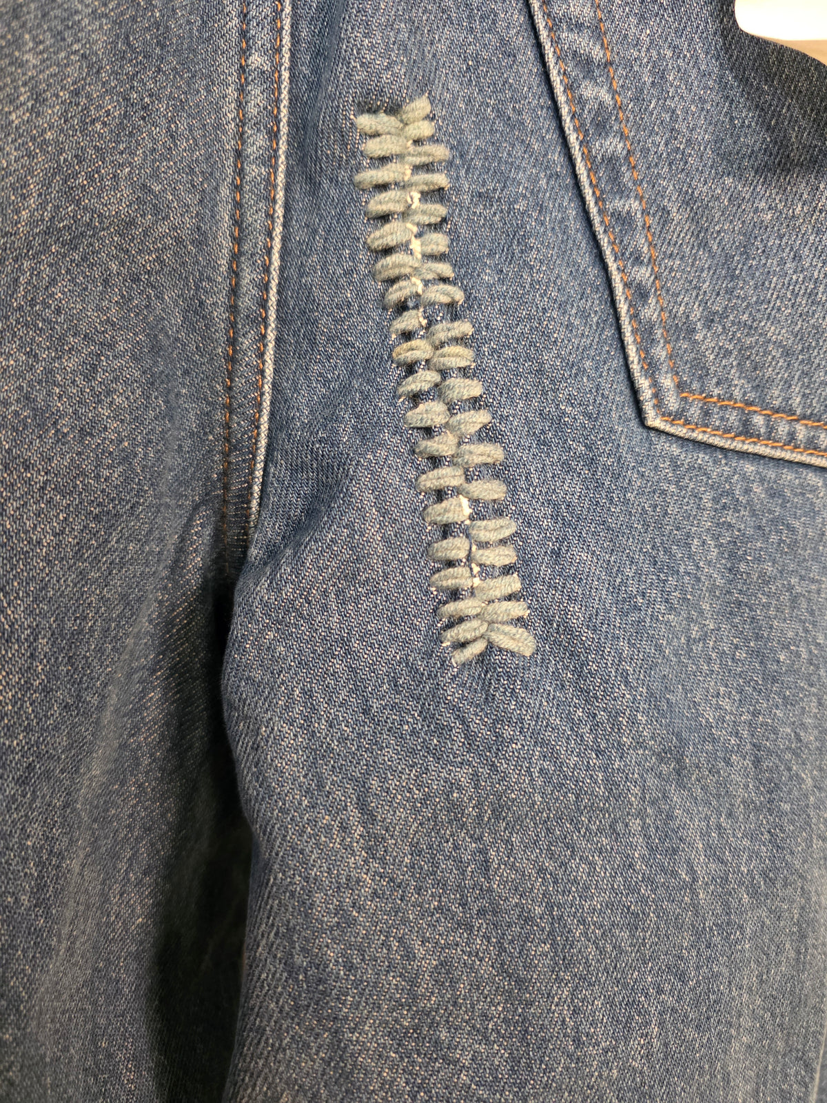 Jeans wide high waist