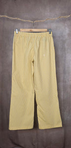 Pantaloni a righe con coulisse in vita