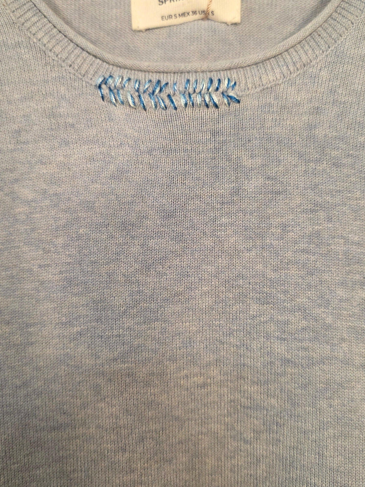 Maglia girocollo in cotone