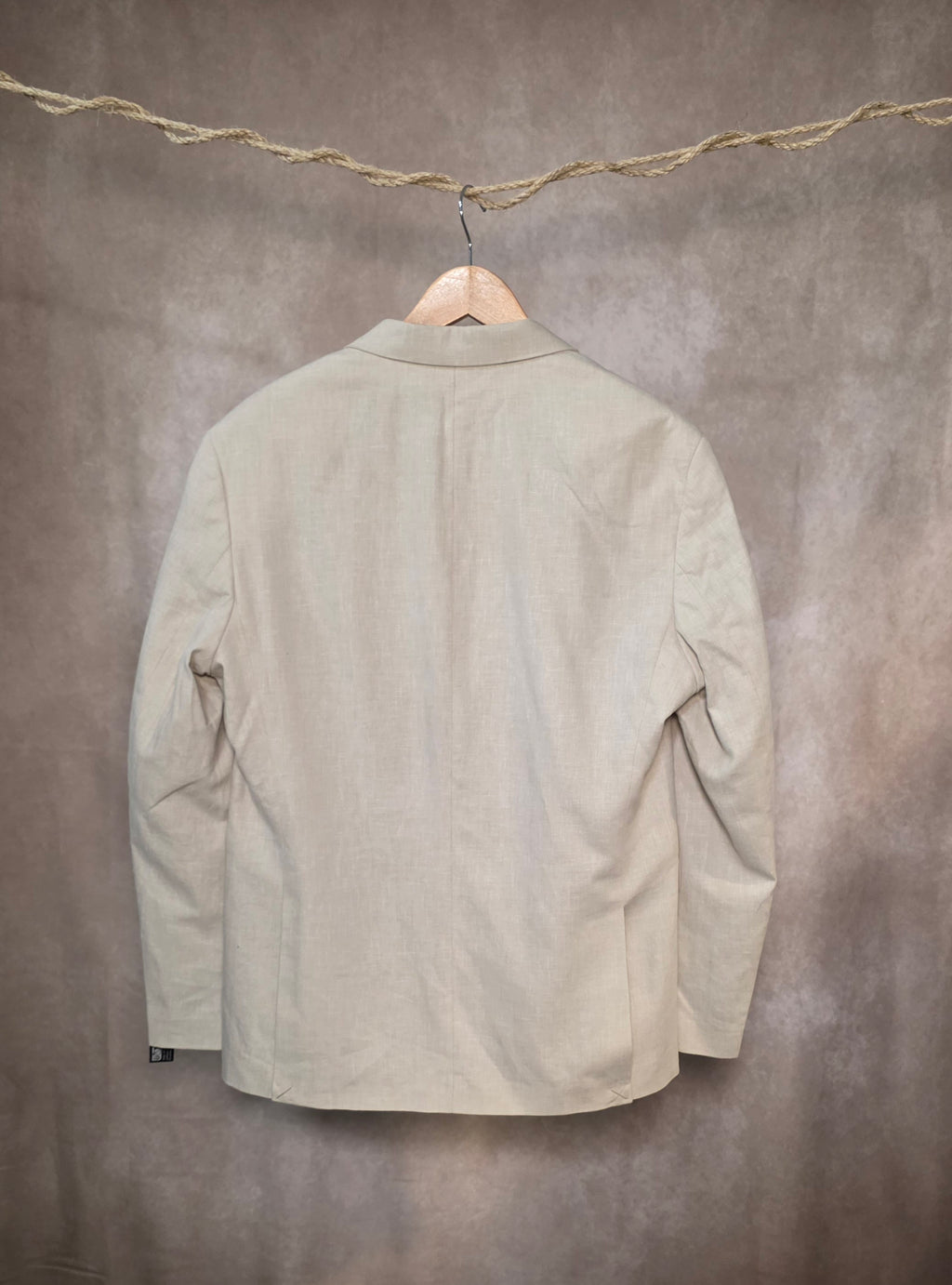 Blazer in misto lino