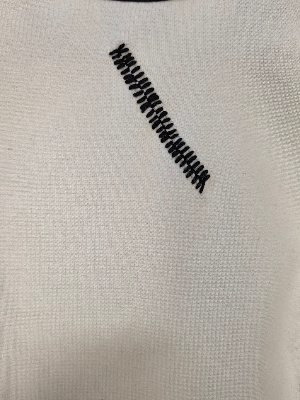 T-shirt in jersey di cotone elasticizzato