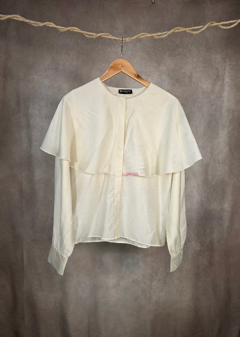 Camicia drappeggiata