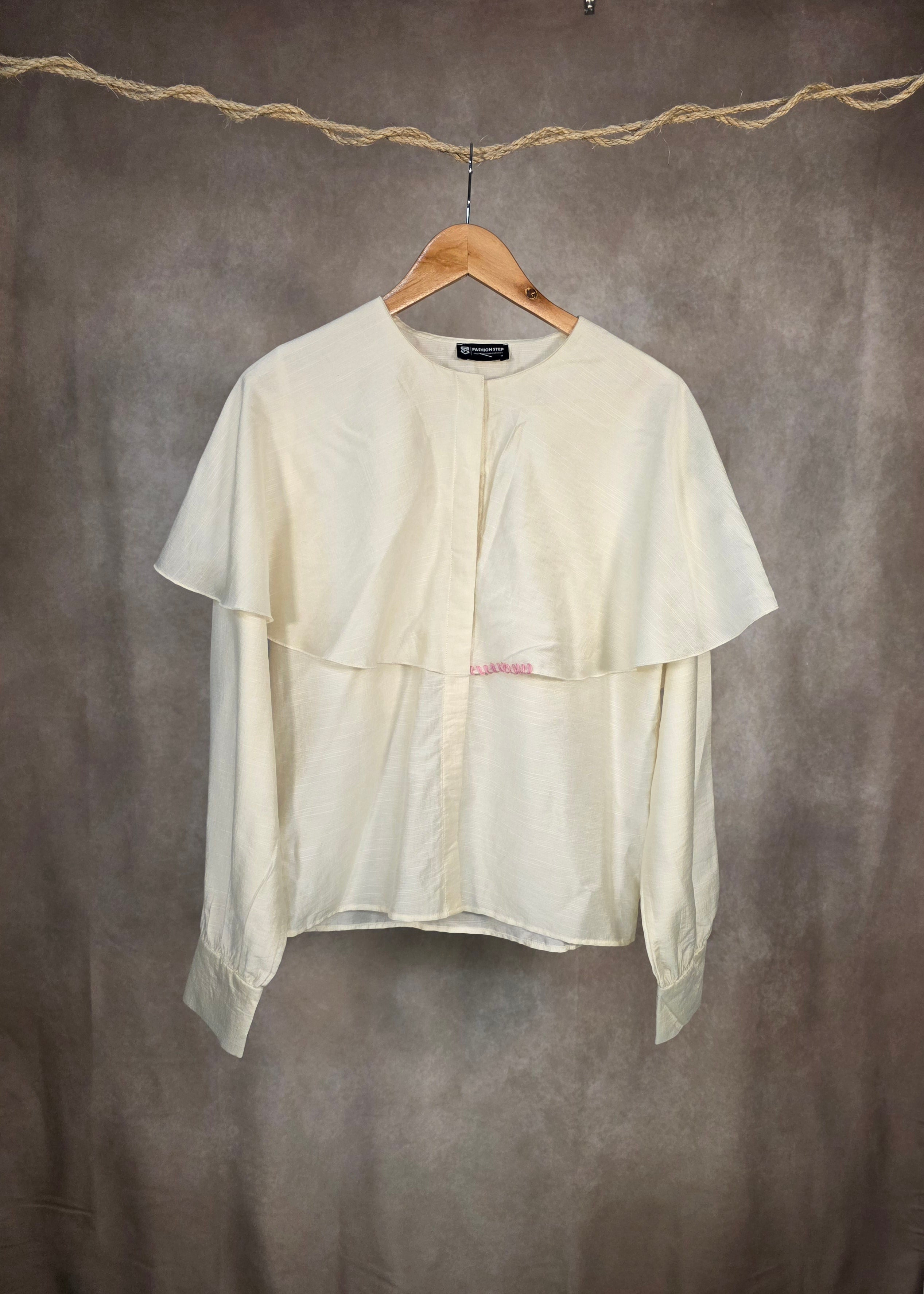 Camicia drappeggiata