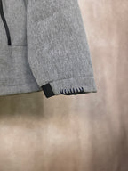 Giacca tecnica grigio melange