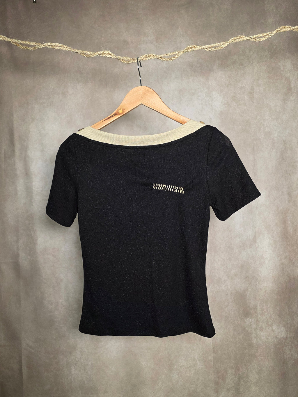 T-Shirt effetto lurex