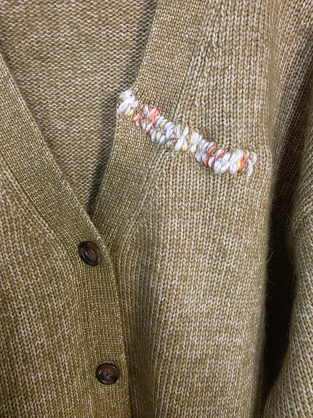 Cardigan in maglia con bottoni