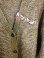 Cardigan in maglia con bottoni